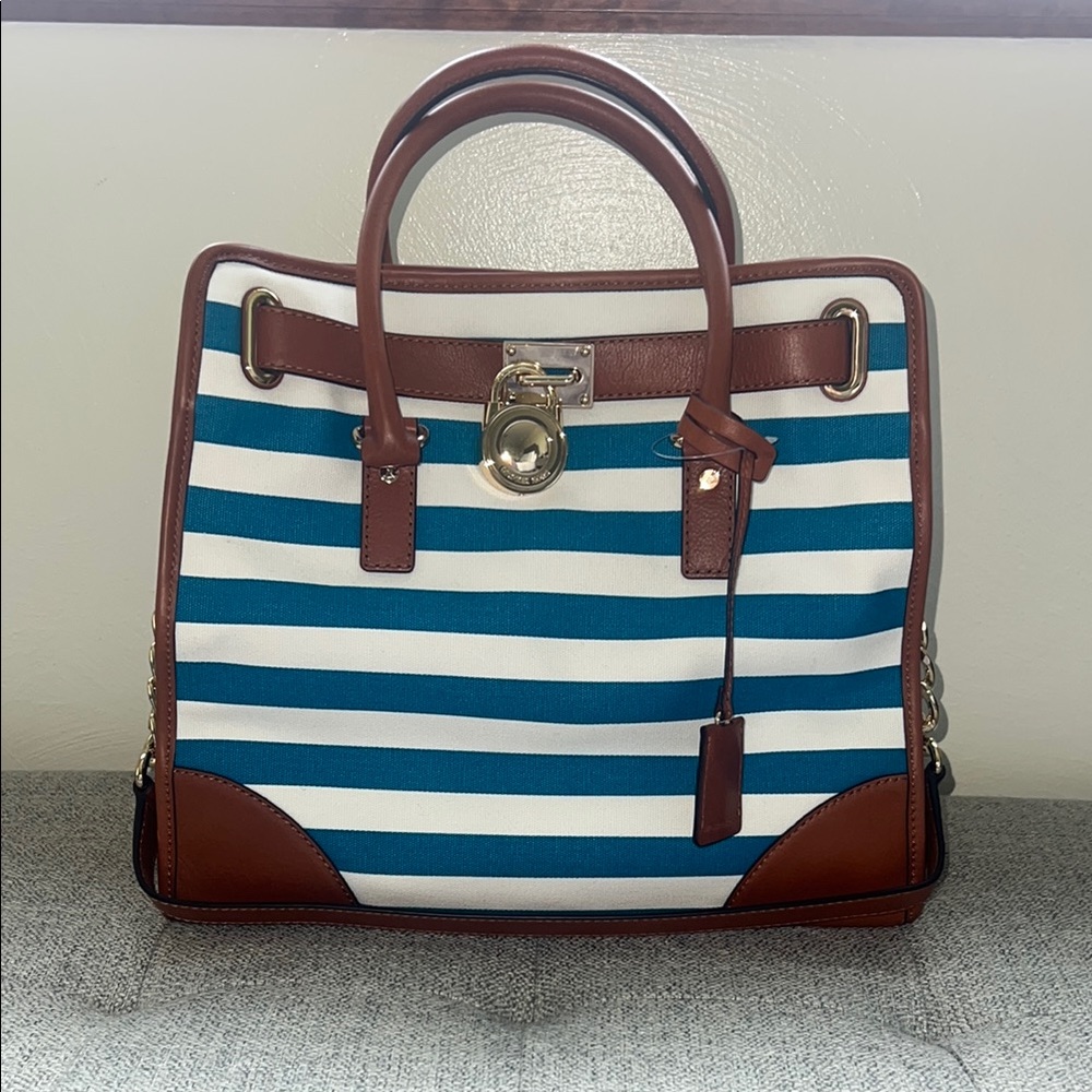 NWT Hamilton Canvas Tote - Michael Kors